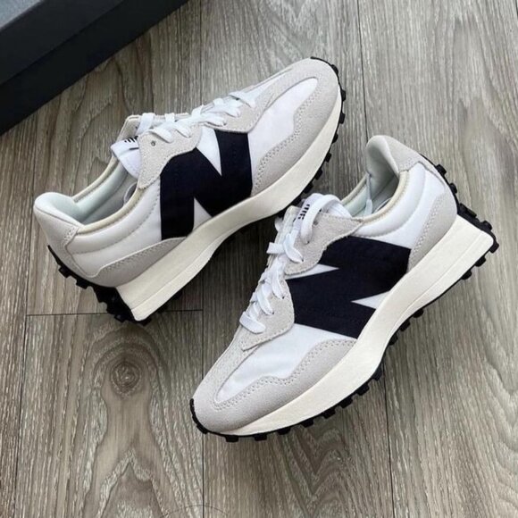 New Balance 327 "Sea Salt/Black" Women's sneakers, 6.5 - Picture 6 of 13